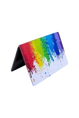 Apple Uyumlu Macbook Air M1 Kılıf Sticker Yapıştırma Kaplama Laptop Koruyucu Touchıdli M1 Air A2337 İle Paint01nl Karışık