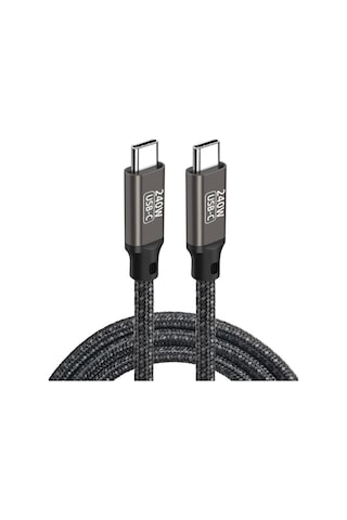 Zore Qg02 Type-c To Type-c Pd3.1 Data Kablosu 240w 480mbps 1.5 Metre