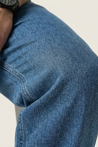 Erkek Rahat Kesim Baggy Jean Pantolon 30073 - Lacivert