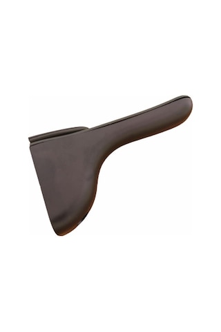 Penguen Cam Raf Tutucu Uzun Ayarlı Mat Siyah