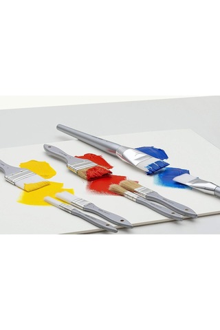 Liquitex 6924001 Basics Fırça, Akrilik Boyalar İçin Sentetik Fırça, Uzun Ömürlü, Sağlam Ve Şeklini Muhafaza Ed