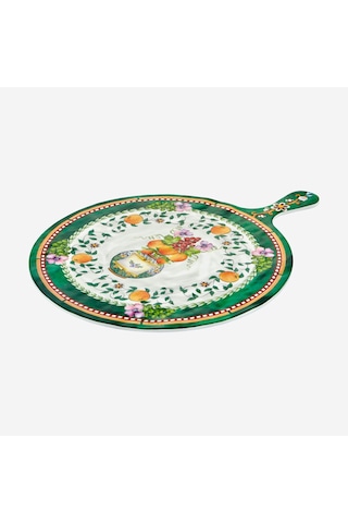 Yeşil Melamin Sunum Tahtası 41 Cm