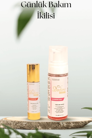 Doctors Beauty Günlük Bakım Güneş Kremi 50 ML + Temizleme Köpüğü 150 ML