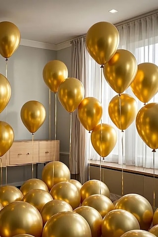 Beysüs Gold Krom Balon 7 Adet 12inç Standart