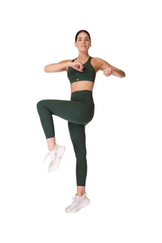 Sweaty Betty Power Ultrasculpt High Waist 7/8 Workout Leggings 8022 Yeşil