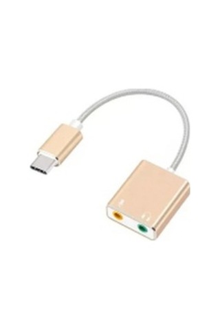 Typec Ses Kartı Type-c Sound Card Typec Mikrofon Kulaklık Ayırıcı