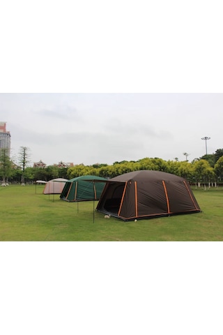 - 1 Oda + 1 Salon Çadır İçin Komple Kapalı Branda Sadece Branda - Yeşil Yeşil