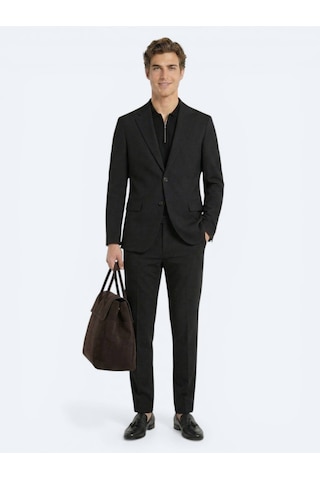 Kip Siyah Modern Fit Takım Elbise