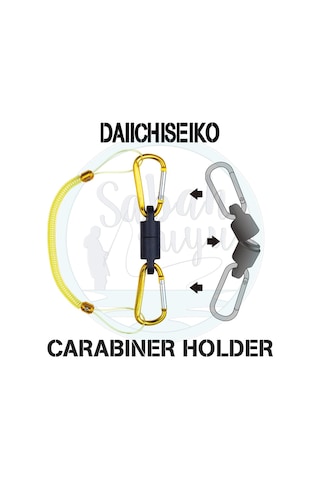 Daiichiseiko Carabiner Holder Mg5000 Mıkantıslı Askı Sarı
