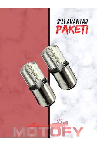 Led Stop Arka Fren Ampülü Ultra Parlak Beyaz 2 Adet