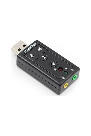 Wozlo 7.1 Virtual 3D USB Ses Kartı