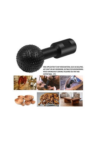 Singree Küresel Döner Freze Ucu - Ahşap Oyma, İşaretleme Ve Parlatma İçin 10mm/14mm Karbon Çelik