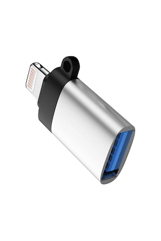 Divex Lightning To Usb Dönüştürücü Otg Çevirici Adaptör Gri Do-173