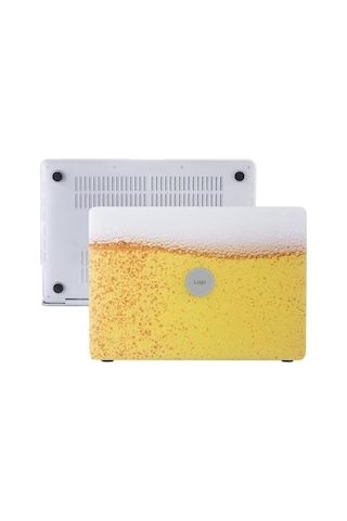 Macbook Pro 13 Baskılı Kılıf A1706 A1708 A1989 A2159 A2251 A2289 A2338 M1 M2 Uyumlu Sert Kılıf İnce Hafif Koruyucu Kapak Sarı
