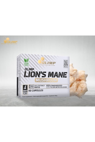 Olımp Lion's Mane Mushroom Aslan Yelesi 500 Mg 60caps