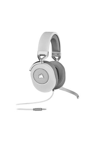 Corsaır HS65 7.1 Surround Beyaz Kablolu Kulaküstü Oyuncu Kulaklığı