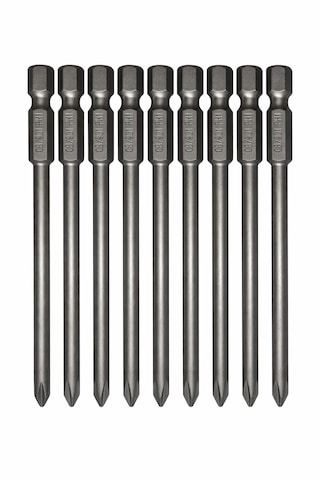 Profesyonel Ph1 90 Mm Tornavida Ucu Acr Teknolojili 1/4" Hex 10 Adet Ceta Marka