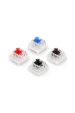 Mufunye Outmu Mekanik Klavye Anahtarı - Kırmızı Eksen - 10 Adet Paket - Evrensel Uyumlu Optik