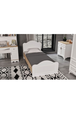 Baby Darling %100 Mdf Alessa Çocuk Odası Meşe Beyaz