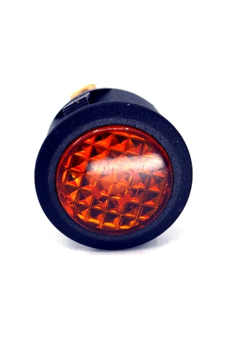 Sarı Göz Lambası 12v Led 23mm Gösterge İkaz