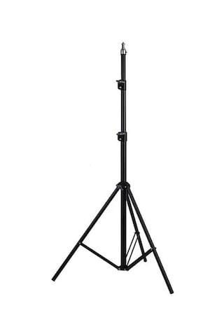 Tripod Kamera Işık Ayağı Döküm Demir 940gr Fotoğraf Makinesi Paraflaş Kamera 70 Cm-210 Cm Açılabilir Katlanabi Standart