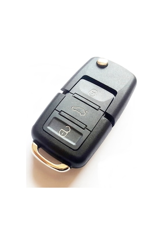 Volkswagen Golf 5 Jetta A5 Caddy 2004-2010 Uyumlu Anahtar Kabı Oto Anahtarlık