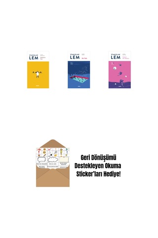 Sahibinin Sesi + Kör Talih Sl6 + İnsanın Bir Dakikası Sl5 + Okuma Sticker'ları