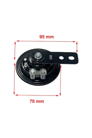 Bosch 12v, 105 Db, 420 Hz, Universal Motosiklet Ve Araç Kornası