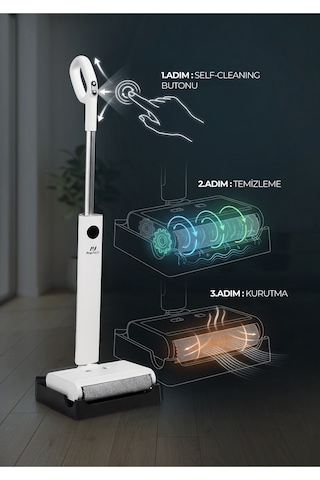 Pirantech M-210 Islak & Kuru Zemin Temizleyici