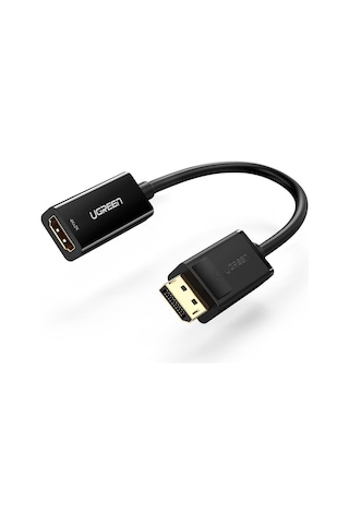Ugreen 40363 Displayport To 4K Hdmi Dönüştürücü Adaptör. Siyah