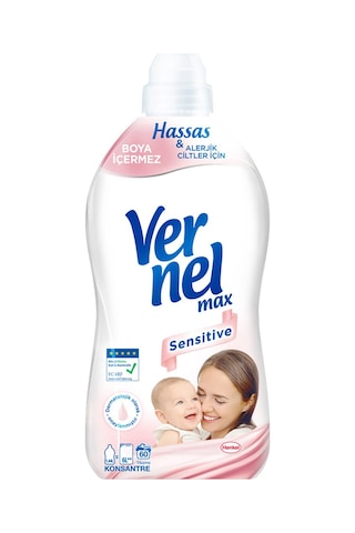 Vernel Max Kons.çam.yumuşatıcı 1440 Ml Lavanta Ve Sensitive 2 Li 2'li Set