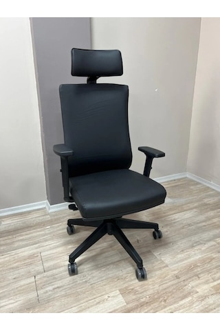 Petra Derili Yönetici Personel Ofis Çalışma Koltuğu Akbüro Ofis Mobilyaları Siyah