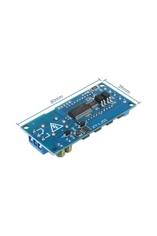 Xy-lj02 Zaman Ayarlı Röle Modül Micro Usb Dc 5-30v Besleme Zamanlayıcı Gecikmeli Başlangıç 0.1sn