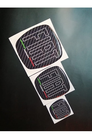 Fiat Egea (Hatchback & Sedan) Italt Logo Set(3'Lü)