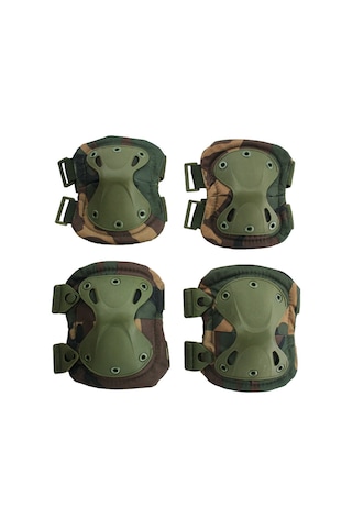 Wezone Ayarlanabilir Diz Ve Dirsek Koruyucu Seti - Spor, Koşu, Basketbol İçin Konforlu Korum Çok Renkli