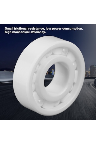 Wezone 6202 Tipi Tam Seramik Zirkonyum Oksit Zro2 Rulman - 15x35x11mm, Yüksek Hassasiyetli, Dayanıklı Ve Yüksek Hızlı Makine Uygulamaları İçin