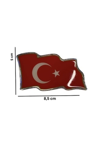 Türk bayrağı yapıştırma damla