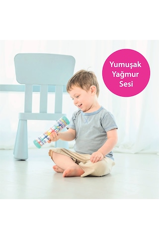 Rossie Yağmur Sesi Duyusal Çıngırak Renkli
