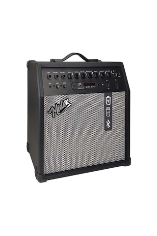 Karın Bölgesix Mga-50usb-bt Elektro Gitar Amfisi 50 Watt Usb Bluetooth Şarjlı 4 Girişli