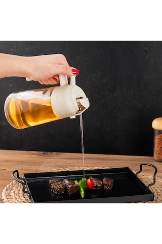 Porsima Alk-3154 Çok Amaçlı Cam Sprey Şişe Yağlık Yağdanlık Krem