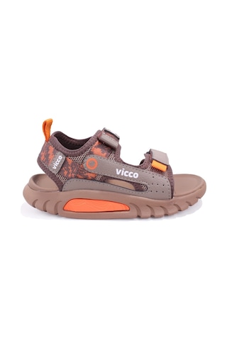Vicco Konan 332f26y179 Kahve Ortopedik Günlük Erkek Çocuk Spor Sandalet