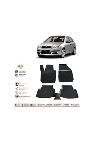 Skoda Fabia 2004 Model 4d Havuzlu Paspas
