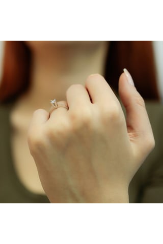 Lova G Renk 0,17 Karat Pırlanta Tektaş Yüzük - 1040061