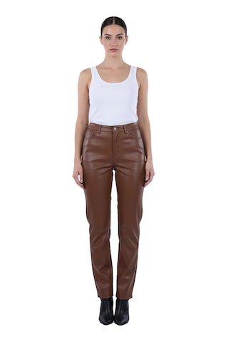 Seleste Kadın Pantolon 24k343 Taba