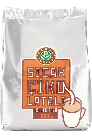 Kahve Dünyası Teneke Sıcak Çikolata 2 x 1 KG