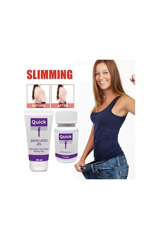 Quickf Bölgesel Masaj Jeli 50 ML + Takviye Edici Gıda 15 Kapsül