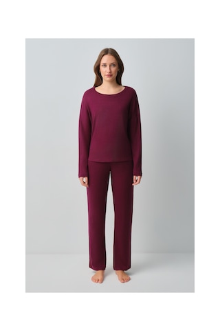 Suwen Comfort Pijama Takımı Wsh10510349080 Mürdüm
