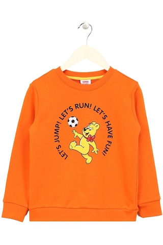 Haribo Çocuk Sweatshirt Turuncu Turuncu