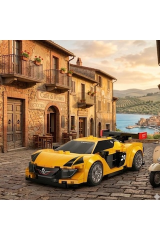 C51094w Sport Rs 0101 294 Parça Block Oyuncak Sarı