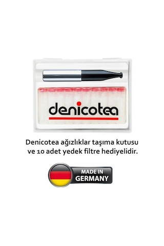 Denicotea 20267 Ejectör Filtreli Sig. Ağızlığı Syh/Silver